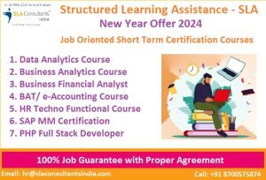 Read more about the article Data Analyst Course in Delhi by Accenture, Online Data Analytics Certification in Delhi by IBM, [ 100% Job with MNC] Learn Excel, VBA, MySQL, Power BI, Python Data Science and Looker, Top Training Center in Delhi – SLA Consultants India,
